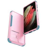 1Fo Samsung Galaxy S Fe, ružičasta + zelena