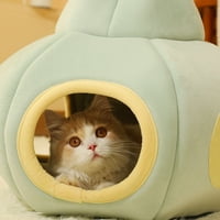 Slatki svemirski brod mačka krevet kućni ljubimci Zimska mačka vila za spavanje