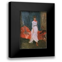 Whistler, James McNeill Black Moderni uokvireni muzej Art Print pod nazivom - Aranžman u ružičastoj