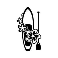Cvjetni naljepnici za padne ploče naljepnica naljepnica - samoljepljivi vinil - Vremenska zaštitna - izrađena u SAD - Mnogo boja i veličina - vesla za veslanje