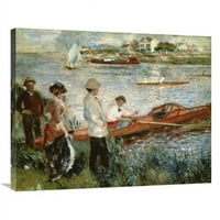 u. Oarsmen at Chatou Art Print - Pierre-Auguste Renoir