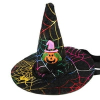 Prilično comy pas mačka čarobnjaka za čarobnjaštvo HATL Halloween kostimi pauk bundeve kapu za Noć vještica