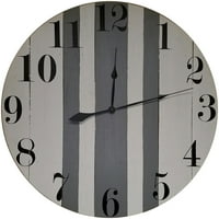 Prevelizirani Farmouse Warminwall Searhouse Clock, potrebne baterije: Da ,: 30 W 30 H 2 D