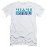 Miami Vice - Logo - Slim Fit Majica kratkih rukava - mala