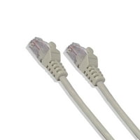 15ft CAT5E siva Ethernet mrežni zakrbni kabel RJ LAN žičana stopala