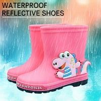 DMQupv čizme Žene Veličina Cartoon Mid Tube Kišne čizme Moda Vanjske male kišne čizme Kids Size Boots
