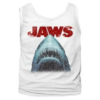 Klasični folij za trilje za morski pas napukao logotip za odrasle majica Tee