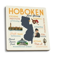 Hoboken, New Jersey, Tipografija i ikone