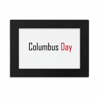 Proslavite Columbus Day Blessing Festival Desktop Foto okvir ukrasi slike umjetno slika
