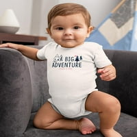 Veliki avanturistički kamp Bodysuit novorođenčad -Image by Shutterstock, mjeseci