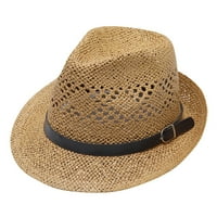 Miayilima Cowboy šešir ujedinjača za odrasle ljetna modna pjesma za sunčanje Kapu na plaži Casual kaubojski