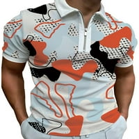 Niuer muns ljetni vrhovi prugaste majice kratki rukav polo majica Atletic pulover rever za bluzu za