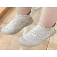 Crocowalk Toddler čarapa Soft Soft Soft Anklea čarape Prewalker Podne papuče Baby Prvo hodanje cipele