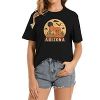 Jugozapadni kaktus Desert Arizona Casual Graphic za ženska majica