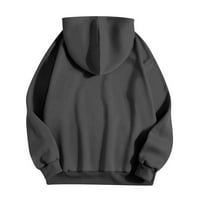 DMQupv ženske dukseve Zip up plus veličine Žene dugih rukava prevelika polovina zip pulover duksera