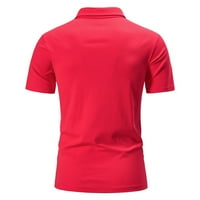 Ketyyh-Chn muške polo majice Muški ljetni patentni patentni patent polo majica Casual Sports Style Thirs