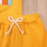 Seyurigaoka Toddler Ljetni trenerke, majica duge + ruffled kratke hlače