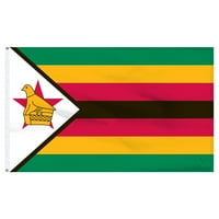 Zimbabwe zastava 3ft 5ft najlon