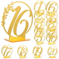 Stolni brojevi Vjenčani stolni brojevi Akrilni brojevi tablice za ukrašavanje