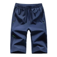 Muške čvrste elastične struice obrezane hlače Brze suhe hlače Sportske kratke hlače