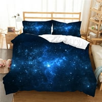 Jedinstvena dizajnerska posteljina Poklopac zvjezdanog neba tiskani kućni tekstil Poklopac za pokrov,