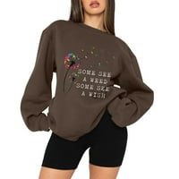 Durtebeua Winter Hoodies Loot Fit Tanki pulover Tuničke vrhove ženske labave majice