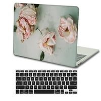 Kaishek Hard zaštitna zaštitna obukla kompatibilna MacBook Air S sa mrežnom prikazom USB tip-c + crni
