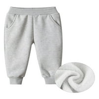 Niveer dječje pantalone ravno noga jogger pant Solid Bool Collore hlače elastični struk duksevi sivi