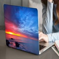 Kaishek plastična tvrda zaštitna školjka Kompatibilna kućišta - otpustite MacBook PRO S mrežni prikaz