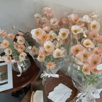 FormRanp umjetni ruže cvijet, ručno izrađeni FAU svileni cvijet sa stabljikama za DIY vjenčane bukete