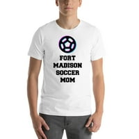 3xl tri ikona Fort Madison Soccer mama kratka pamučna majica s kratkim rukavima po nedefiniranim poklonima