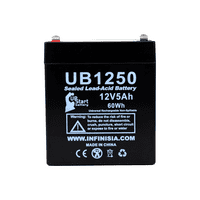 Zamjena baterije Ademco 4110xm - UB univerzalna zapečaćena olovna kiselina - uključuje dva f terminala za terminal