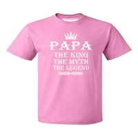 Legenda kralja mita Očev dan, muški majica, Azalea Pink, L