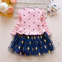 Dječja odjeća za djevojke Dječja djeca dječja djevojka princeza cvjetna tulle party haljina odjeća odjeća