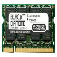4GB crna dijamantski memorijski modul za prijenosno računalo HP Pavilion DV7-1098EO DDR SO-DIMM 200PIN