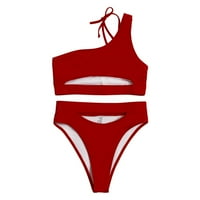 Huaai bikini setovi za žene Žene Bandeau zavoj bikini set Push-up brazilski kupaći kostimi za cipele