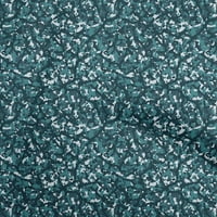 Onuone pamučni dres teal plave tkanine apstraktna tkanina za šivanje tiskane ploče od dvorišta širom