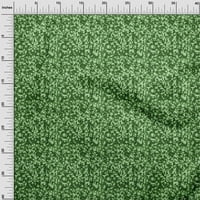 Onupoone baršunasto zelena tkanina apstraktna haljina materijal tkanina za ispis tkanina sa dvorištem širom
