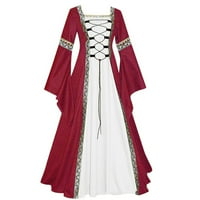 Srednjovjekovni kostim žene Renesansne haljine Fairy Victorian Ball haljina haljina 1800s haljina Elven Viking kostim