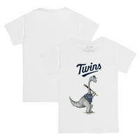 Mladića Tiny Turpap bijela Minnesota Twins Bronto Logo Majica