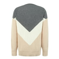 GUZOM džemper za žene na prodaju - kontrastni džemperi za žene Trendi vrhovi novi dolasci siva veličina