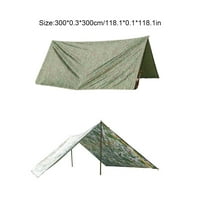 Wrea šator protpričarni jastučići za vjetrovitosti Pješačenje Roštilj otporno na kampiranje kampiranja s kamuflažnim uzorkom podnim podnim jastukom