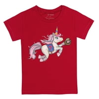 Mladića Tiny Turpap Red Philadelphia Phillies Unicorn Majica