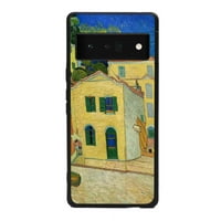 The Yellow-House-Fine-Art-Art-Estetic-telefon za Google Pixel Pro za žene Muškarci Pokloni, SOFT Silikonski
