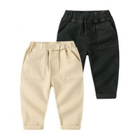 Dječaci Srednja struka Radne hlače Ravne hlače Duge pantalone Ležerne hlače