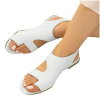 Ortopedske sandale za žene Udobne korektora za bunion ravna sandala s lukom potpore protiv klizanja