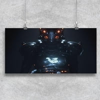 Cyborg i leptir poster - slika shutterstock