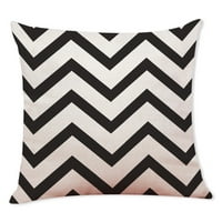 Miayilima izdržljiv i siguran kućni dekor jastuk crno-bijeli geometrija bacaju jastučni jastučni navlake
