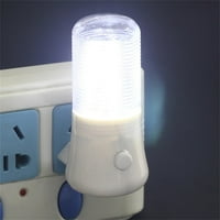 LZNDEAL LED noćni svijetli zidni utikač svijetli bijeli ušteda energije za napajanje
