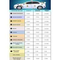 Za Chevrolet CA 2012- Michigan Blue Base kaput Automobilski list Aerosol